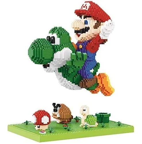 Bloques armables de Mario Bros y Yoshi
